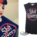 Ash Costello: No Shit Givers Muscle Tee