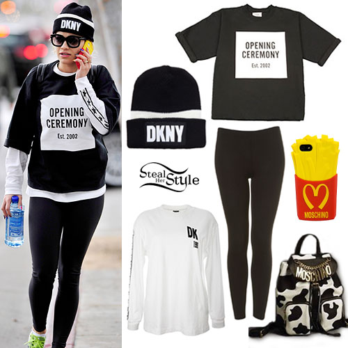 Rita Ora: Opening Ceremony T-Shirt | Steal Her Style