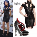 Alissa White-Gluz 2014 Revolver Golden Gods Awards Outfit