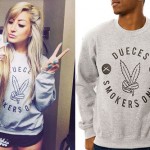 Allison Green: Weed Peace Sign Sweatshirt