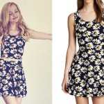 Dove Cameron: Daisy Print Dress