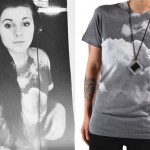 Lynn Gvnn: Cloud Print T-Shirt