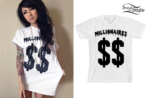 Melissa Marie Green: Dollar Sign T-Shirt