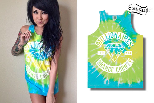 Melissa Marie Green: Tie Dyed Tank Top