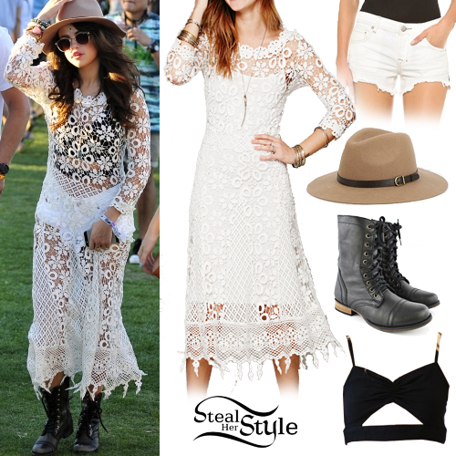 Selena Gomez: Coachella 2014 Outfit | Steal Her Style