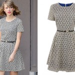 Taylor Swift: Printed Skater Dress