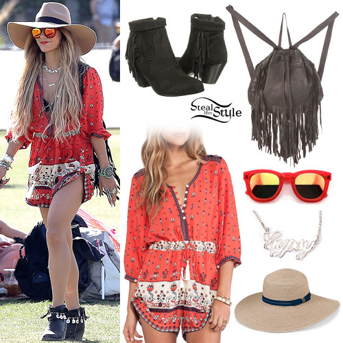 Vanessa Hudgens: Coachella 2014 Outfit