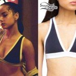 Becky G: Contrast Trim Triangle Bra