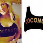 Ellie Goulding: Coconuts Sports Bra