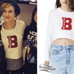 Hayley Williams: 'Bummer' Varsity Sweater