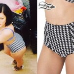 Jessie J: Houndstooth Hotpants