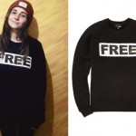 LIGHTS: 'Free' Graphic Sweater