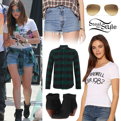 Lucy Hale at a café in Los Angeles, May 8th, 2014 - photo: prettylittlelucy
