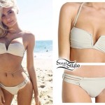 Pia Mia Perez: V-Neck Bandeau Bikini