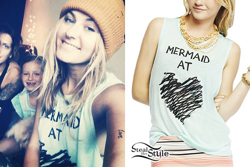 Scout Taylor-Compton: Mermaid At Heart Tee