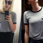 Bea Miller: Alien Patch Ringer Tee