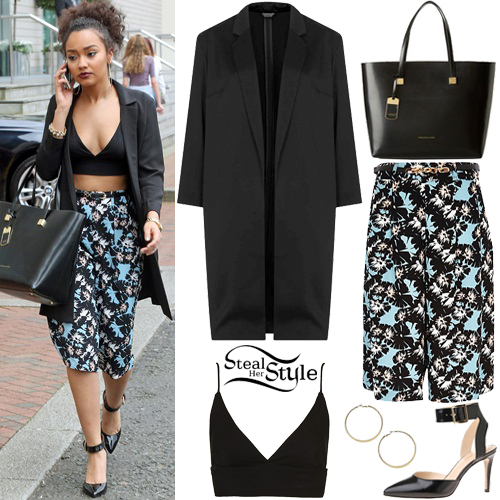 Leigh-Anne Pinnock leaving her hotel in Manchester. June 1st, 2014 - photo: little-mix.us