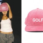 Madison Beer: 'GOLF' Pink Corduroy Hat