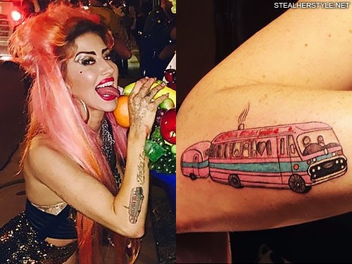 Celebrity Bus Tattoos | Steal Her Style