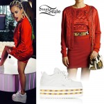 Rita Ora: Light-Up Platform Sneakers