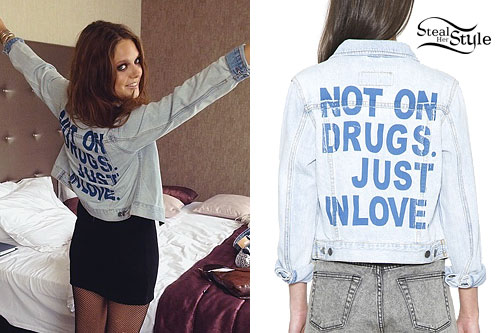 Tove Lo: 'Not On Drugs' Denim Jacket