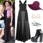 Amira McCarthy: Overall Dress Outfit