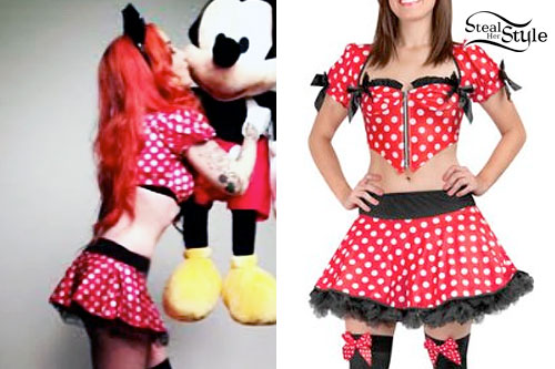 Ash Costello: Minnie Mouse Costume