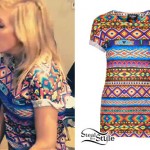 Ellie Goulding: Tribal Print T-Shirt