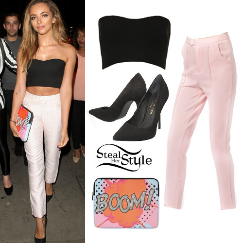 Jade Thirlwall leaving Steam & Rye, July 28th, 2014 - photo: little-mix.org