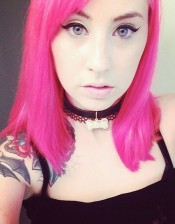 Kreayshawn Straight Pink Hairstyle | Steal Her Style