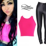 Melissa Marie Green: Hot Pink Crop Top