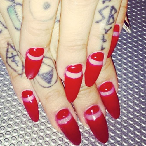 Nicki Minaj Hot Pink Nails | Steal Her Style