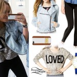 Alli Simpson: 'Loved' Sweater Outfit