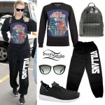 Iggy Azalea: Weird Trip Sweater, Villans Pants