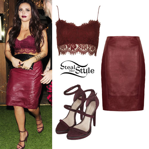 Jesy Nelson leaving Steam & Rye, August 9th, 2014 - photo: little-mix.org