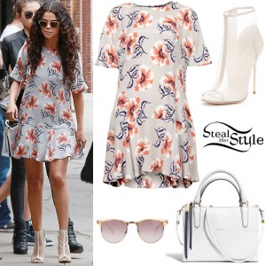 Selena Gomez: Floral Dress Outfit | Steal Her Style