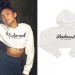 Zendaya: Badwood Cropped Hoodie