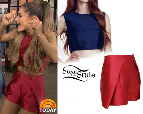 Ariana Grande Style — Ariana is wearing the red string lately
