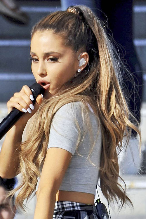 Ariana Grande Wore Her Signature Ponytail at Her Wedding — See Photos |  Allure