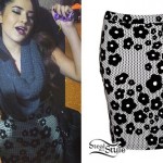 Becky G: Daisy Polka Dot Skirt