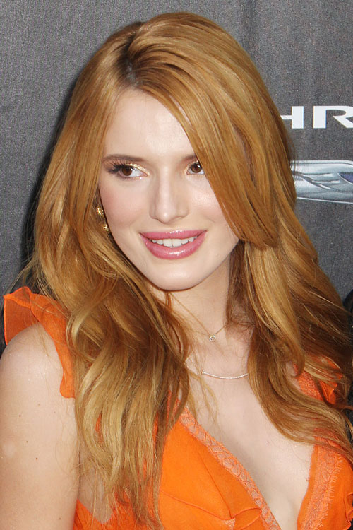 Bella Thorne Wavy Ginger Hairstyle Steal Her Style