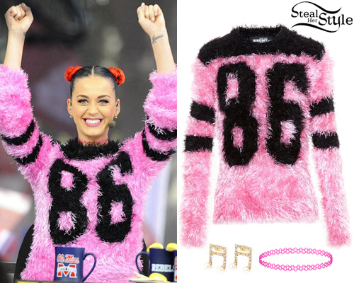 Katy Perry at ESPN College Gameday in Mississippi. October 4th, 2014 - photo: katyperry.com.br
