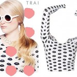 Meghan Trainor: Kiss Print Long Sleeve Top