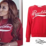 Tinashe: 'Pretend' Music Video Revolution Sweatshirt