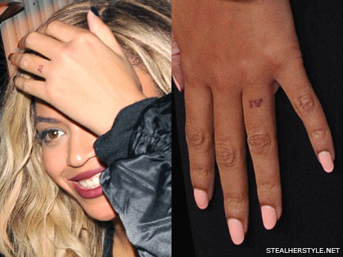 Beyoncé's 4 Tattoos & Meanings