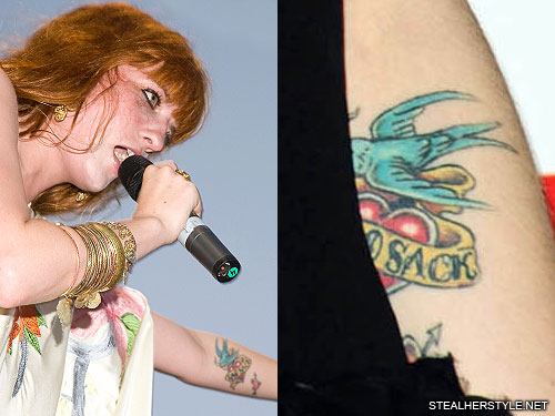Florence Welch Tattoos.