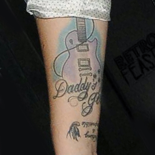 Celebrity Guitar Tattoos | Steal Her Style