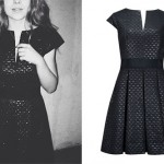 Sabrina Carpenter: Quilted Box-Pleat Dress