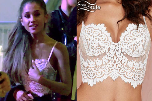 Ariana Grande Just Wore a $58 Bralette from This Celeb-Loved Brand