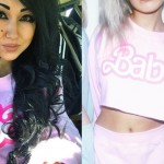 Melissa Marie Green: Pink 'Babe' Sweatshirt